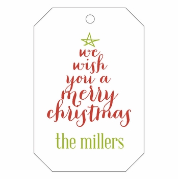 haute papier letterpress gift tag t48