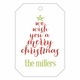 haute papier letterpress gift tag t48