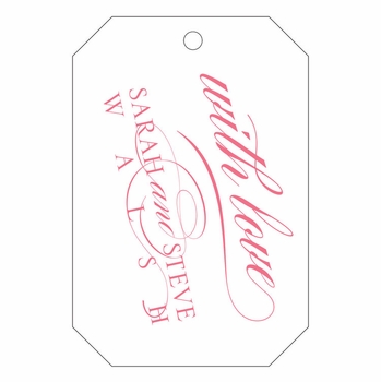 haute papier letterpress gift tag t49