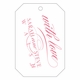 haute papier letterpress gift tag t49