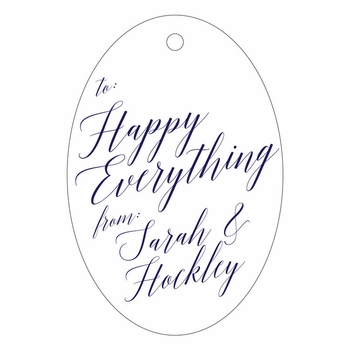 Haute Papier Letterpress Gift Tag T50