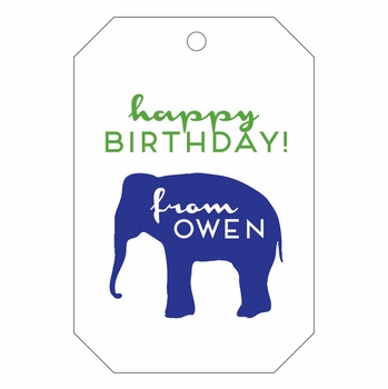 haute papier letterpress gift tag t53