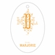 haute papier letterpress gift tag t56