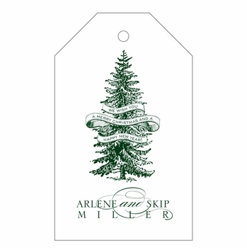 haute papier letterpress gift tag t59
