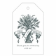 haute papier letterpress gift tag t60