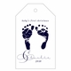 haute papier letterpress gift tag t61