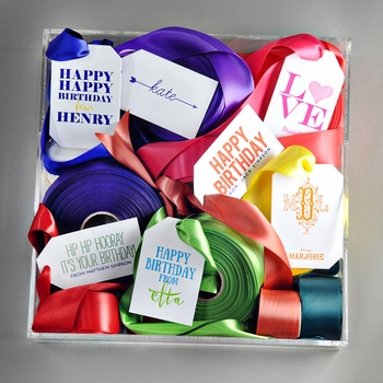 haute papier letterpress gift tag t62