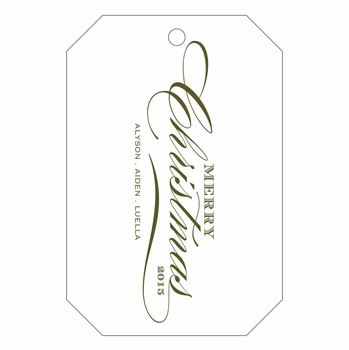 haute papier letterpress gift tag t70