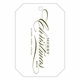 haute papier letterpress gift tag t70