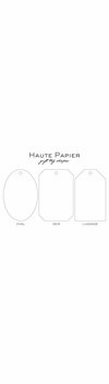 haute papier letterpress gift tag t75