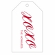 haute papier letterpress gift tag t77