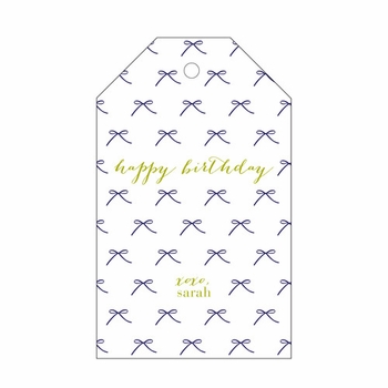 haute papier letterpress gift tag t85