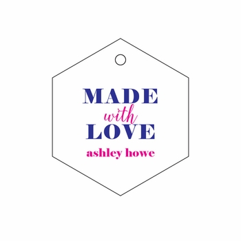 haute papier letterpress gift tag t93