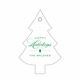 haute papier letterpress gift tag t95