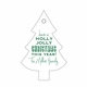 haute papier letterpress gift tag t96