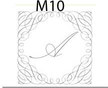 haute papier monogram M10