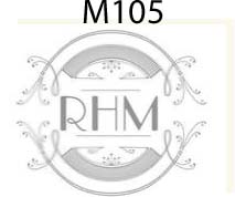haute papier monogram M105