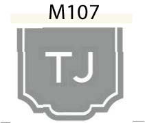 haute papier monogram M107
