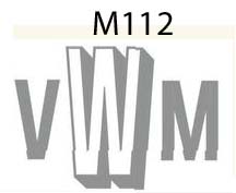 haute papier monogram M112