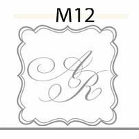 haute papier monogram M12