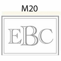 haute papier monogram M20