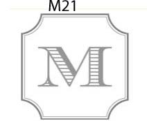 haute papier monogram M21