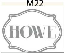 haute papier monogram M22
