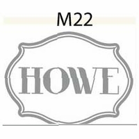 haute papier monogram M22