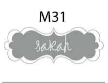 haute papier monogram M31