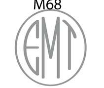 haute papier monogram M68