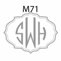 haute papier monogram M71