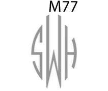 haute papier monogram M77