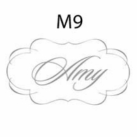 haute papier monogram M9
