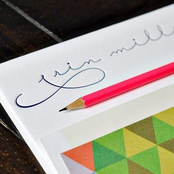 haute papier navy stationery wardrobe