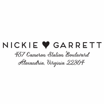 haute papier return address stamp 1