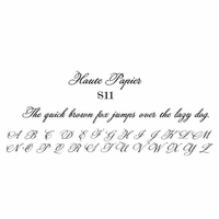 haute papier script S11