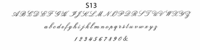 haute papier script S13