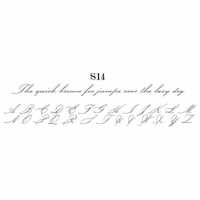haute papier script S14