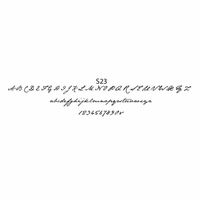 haute papier script S23
