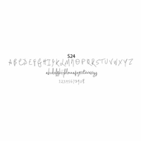 haute papier script S24
