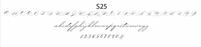 haute papier script S25