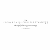 haute papier script S26