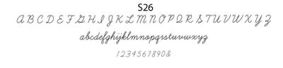 haute papier script S26