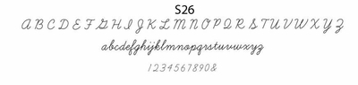 haute papier script S26