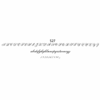 haute papier script S27