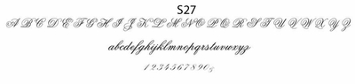 haute papier script S27