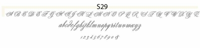 haute papier script S29