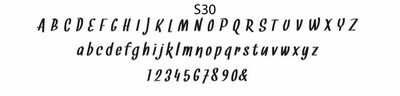 haute papier script S30