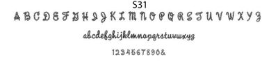 haute papier script S31