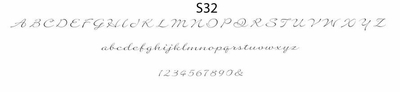 haute papier script S32
